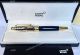 New 2024 Copy Montblanc 100 years of Meisterstuck Fountain -Blue  Silver (3)_th.jpg